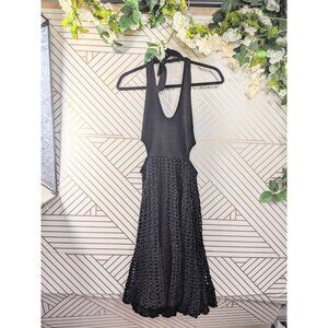 PROENZA SCHOULER Women's Crotchet Mixed Stitch Knit Halter Knit Dress Siz XS NEW